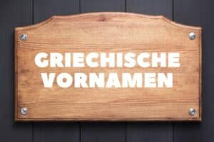 Griechische Vornamen