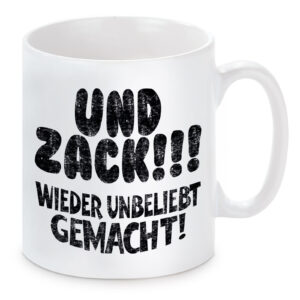 Tasse Modell: Und Zack